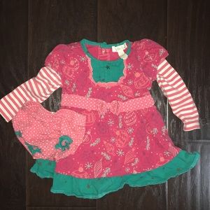 Matilda Jane 3-6 month Christmas dress